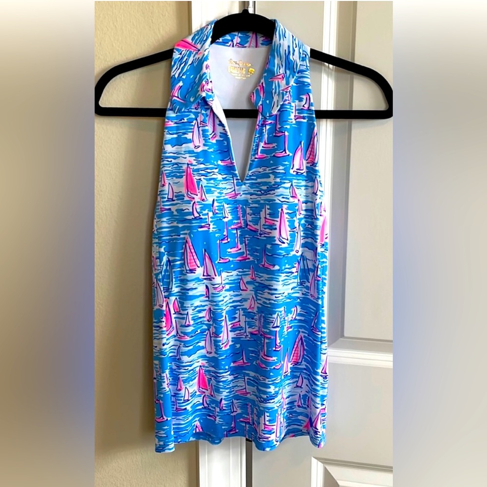 Lilly Pulitzer Lakelyn Bra Polo  Size XXS